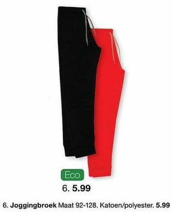 Zeeman Joggingbroek aanbieding