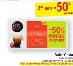Intermarché Dolce Gusto koffiecapsules aanbieding