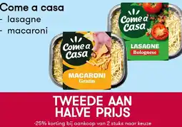 Peltri Come a Casa lasagne/macaroni aanbieding