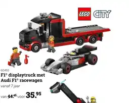 Europoint F1 displaytruck met Audi F1 racewagen aanbieding