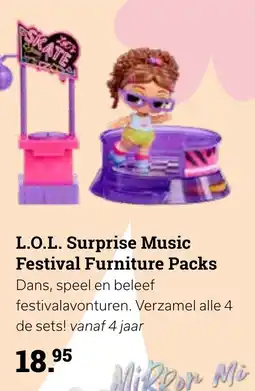 Europoint L.O.L. Surprise Music Festival Furniture Packs aanbieding
