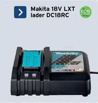 Makita 18V LXT lader DC18RC