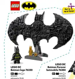 Intertoys LEGO DC Batman Forever batmobile 76304 aanbieding