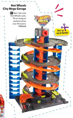 Intertoys Hot Wheels City Mega Garage aanbieding