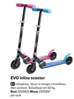 Intertoys EVO inline scooter aanbieding