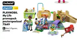 Intertoys PLAYMOBIL My Life promopack peuterspeelzaal 71649 aanbieding