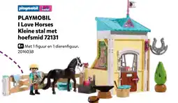 Intertoys PLAYMOBIL I Love Horses Kleine stal met hoefsmid 72131 aanbieding