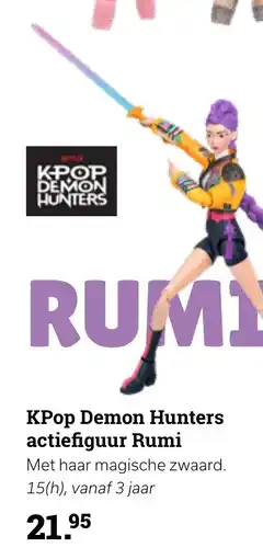 Europoint KPop Demon Hunters actiefiguur Rumi aanbieding