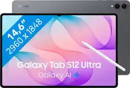 Coolblue Samsung Galaxy Tab S12 Ultra 14,6 Pouces 1 To Wifi Gris aanbieding