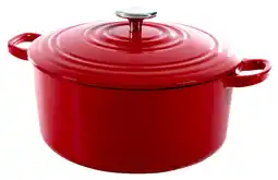 Coolblue BK Bourgogne Cocotte 24 cm Chili Red aanbieding