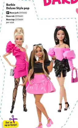 Intertoys Barbie Deluxe Style pop aanbieding