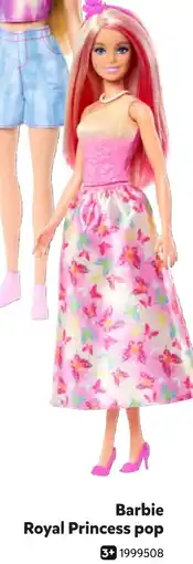 Intertoys Barbie Royal Princess pop aanbieding