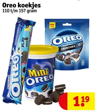 Kruidvat Oreo keokjes 110 t/m 157 gram aanbieding