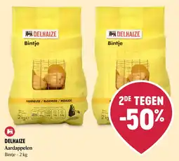Delhaize Aardappelen Bintje aanbieding