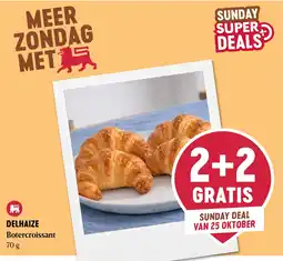 Delhaize Delhaize botercroissant aanbieding