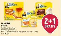 Delhaize La Laitière Dessert aanbieding
