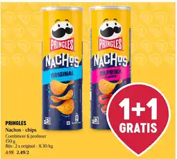 Delhaize Pringles nachos - chips aanbieding