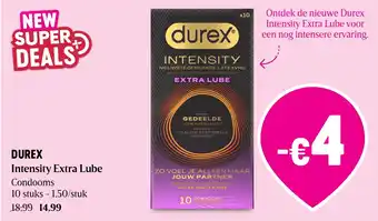 Durex Intensity Extra Lube