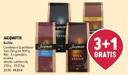 Delhaize Koffie Jacqmotte aanbieding