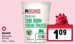Delhaize Zure room aanbieding