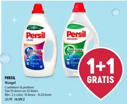 Delhaize Persil wasgel aanbieding