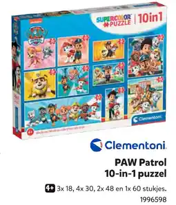 Intertoys PAW Patrol 10-in-1 puzzel aanbieding
