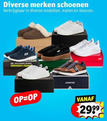 Kruidvat Diverse merken schoenen aanbieding