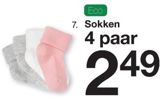 Zeeman Sokken aanbieding