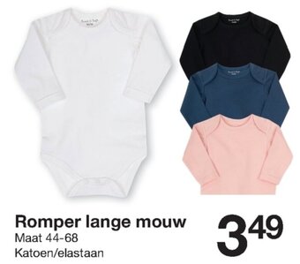 Zeeman Romper lange mouw aanbieding