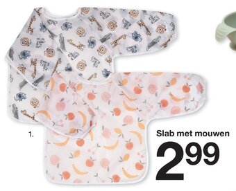 Zeeman Slab met mouwen aanbieding