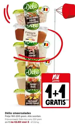Jumbo Délio smeersalades aanbieding