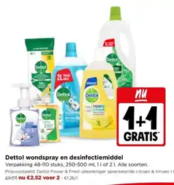 Jumbo Dettol wondspray en desinfectiemiddel aanbieding