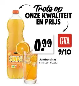 Jumbo Jumbo sinas aanbieding