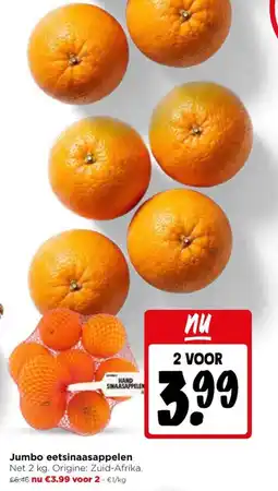 Jumbo Jumbo eetsinaasappelen aanbieding