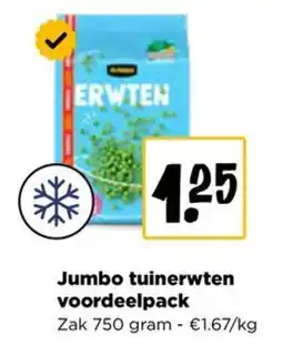 Jumbo Jumbo tuinerwten aanbieding