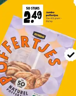 Jumbo Jumbo poffertjes aanbieding