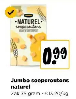 Jumbo Jumbo soepcroutons naturel aanbieding
