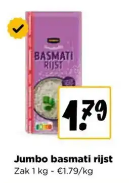 Jumbo Jumbo basmati rijst aanbieding