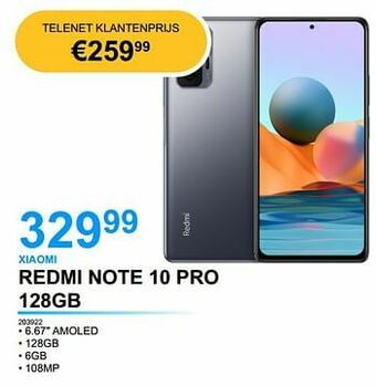 Xiaomi redmi note 10 pro 128gb