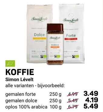 Ekoplaza Koffie 250 g aanbieding