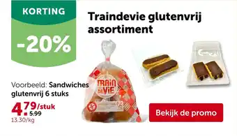 Traindevie glutenvrij assortiment