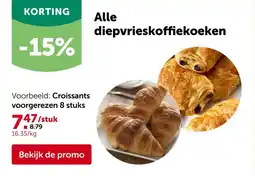 AVEVE diepvrieskoffiekoeken aanbieding
