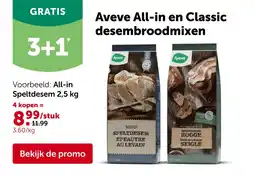 AVEVE Aveve All-in en Classic desembroodmixen aanbieding