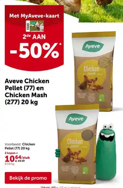 AVEVE Aveve chicken pellet en chicken mash aanbieding