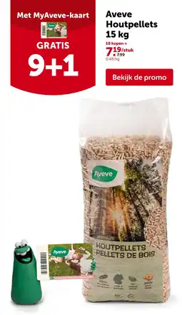 AVEVE Aveve Houtpellets aanbieding