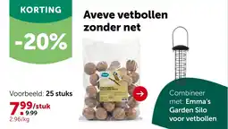 AVEVE Aveve vetbollen zonder net aanbieding
