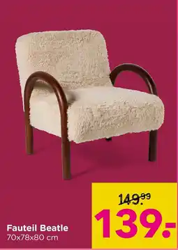 Xenos Fauteil Beatle aanbieding