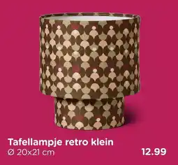 Xenos Tafellampje retro klein aanbieding