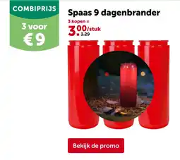 AVEVE Spaas 9 dagenbrander aanbieding