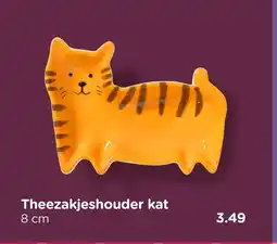 Xenos Theezakjeshouder kat aanbieding